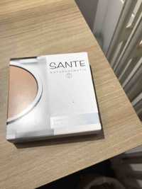 SANTE NATURKOSMETIK - Pure colors of nature - Compact powder, no. 03 sunny beige