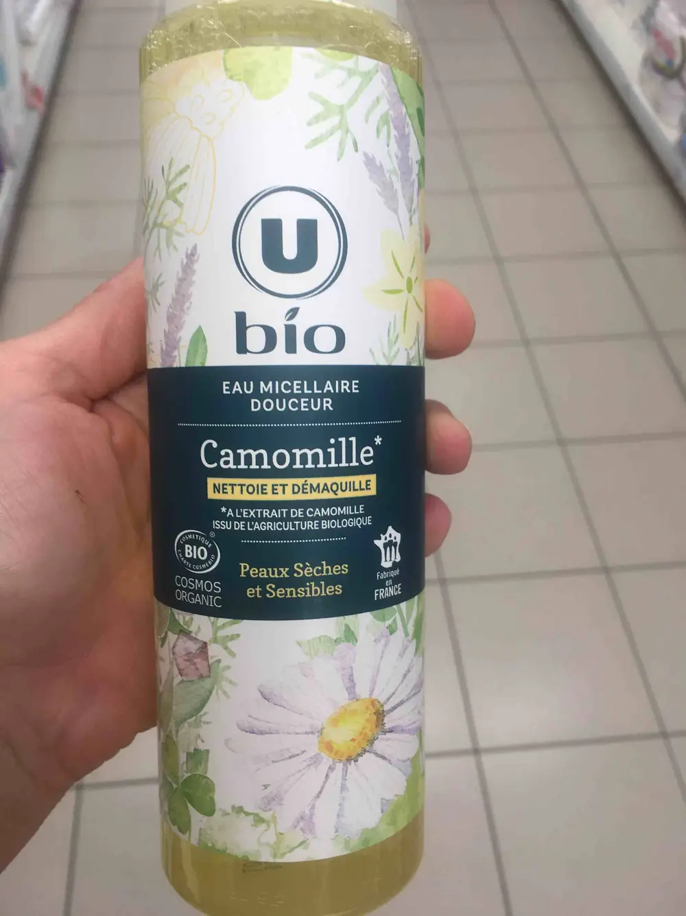 U BIO - Eau micellaire douceur camomille bio