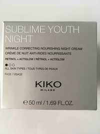 KIKO - Crème de nuit anti-rides nourrissante
