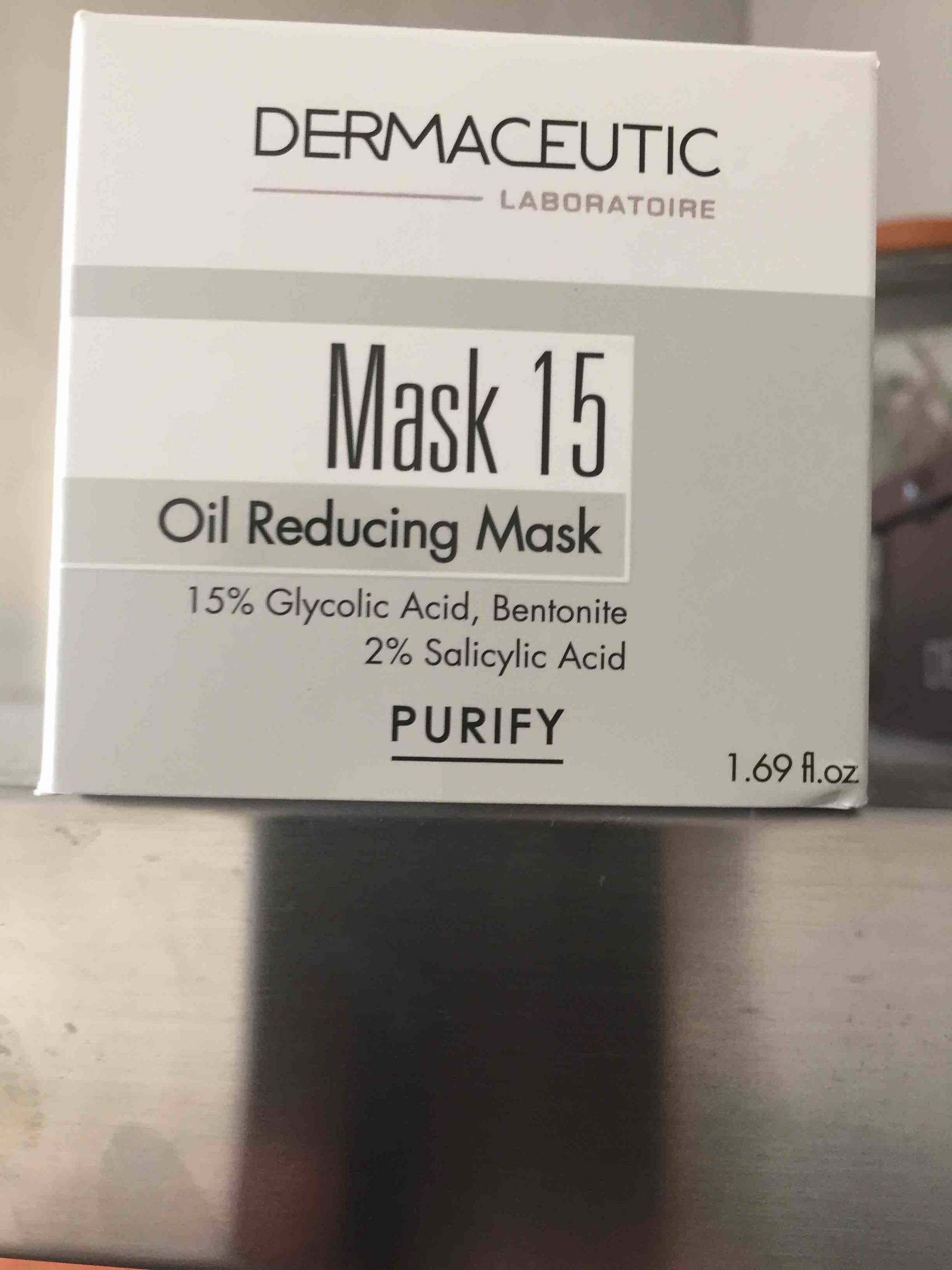 DERMACEUTIC - Purify - Mask 15