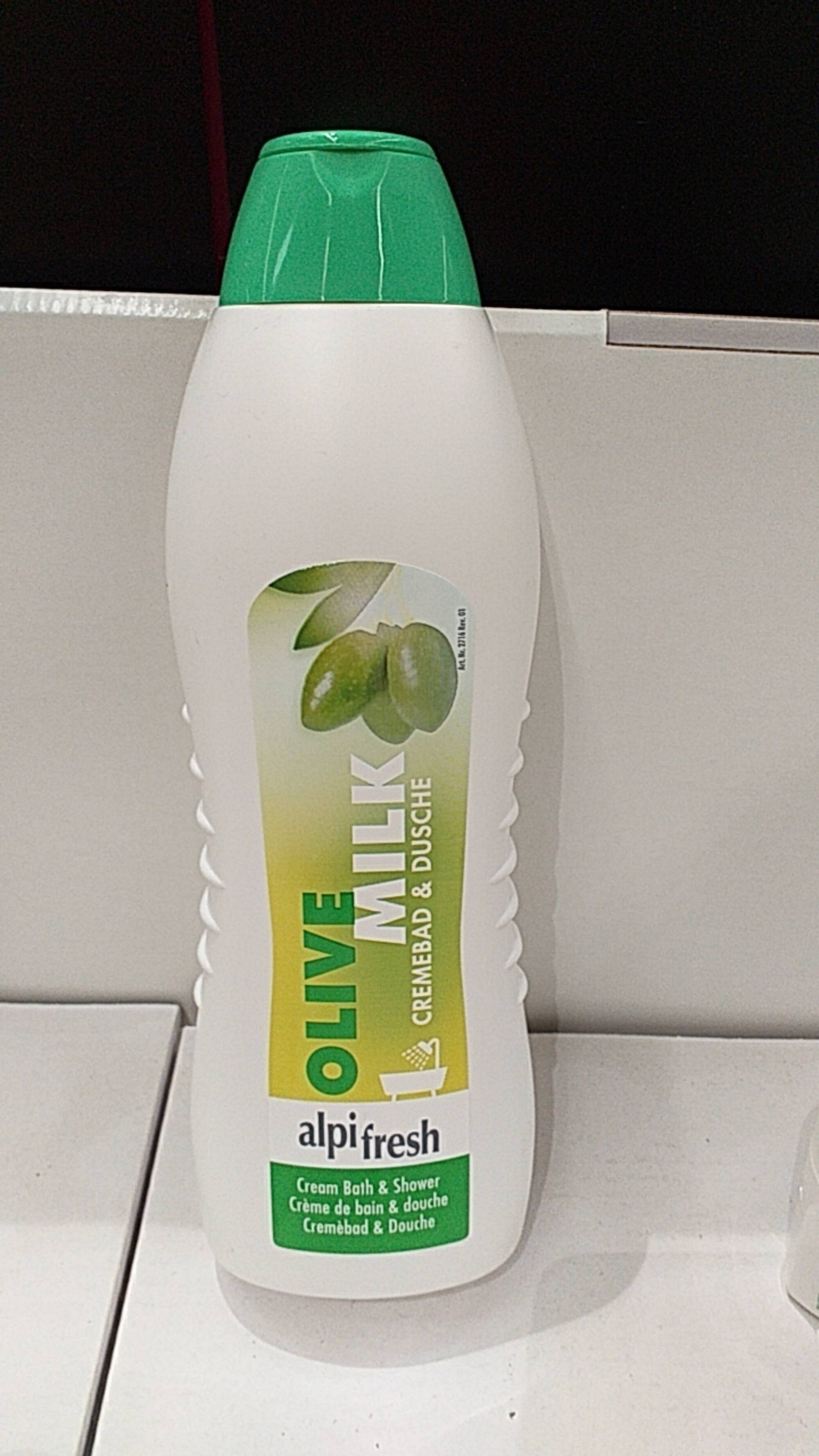 ALPI FRESH - Olive milk - Crème de bain & douche