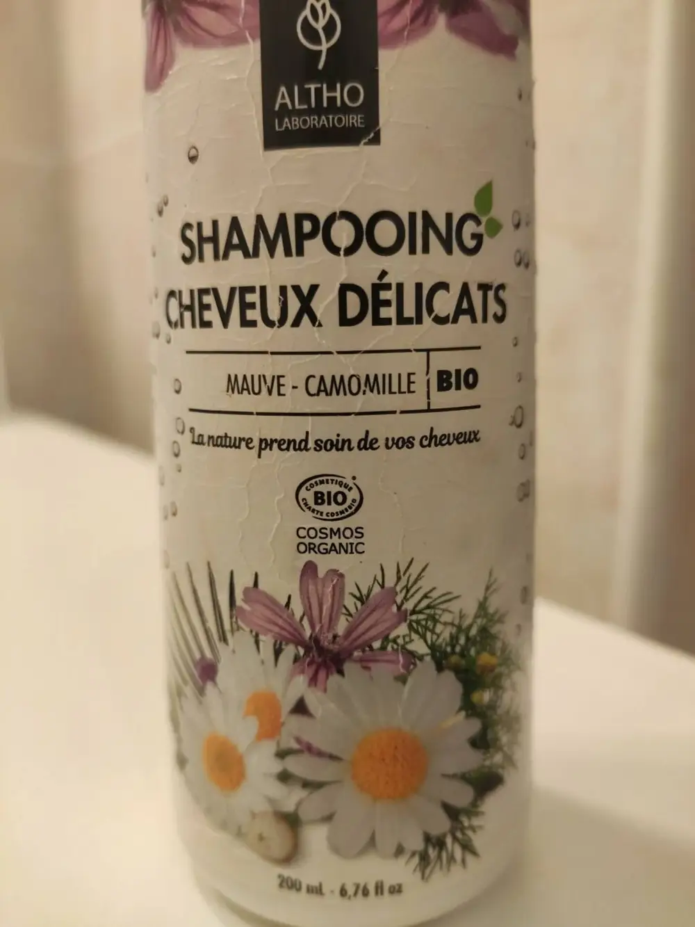 LABORATOIRE ALTHO - Shampoing cheveux délicats mauve camomille bio