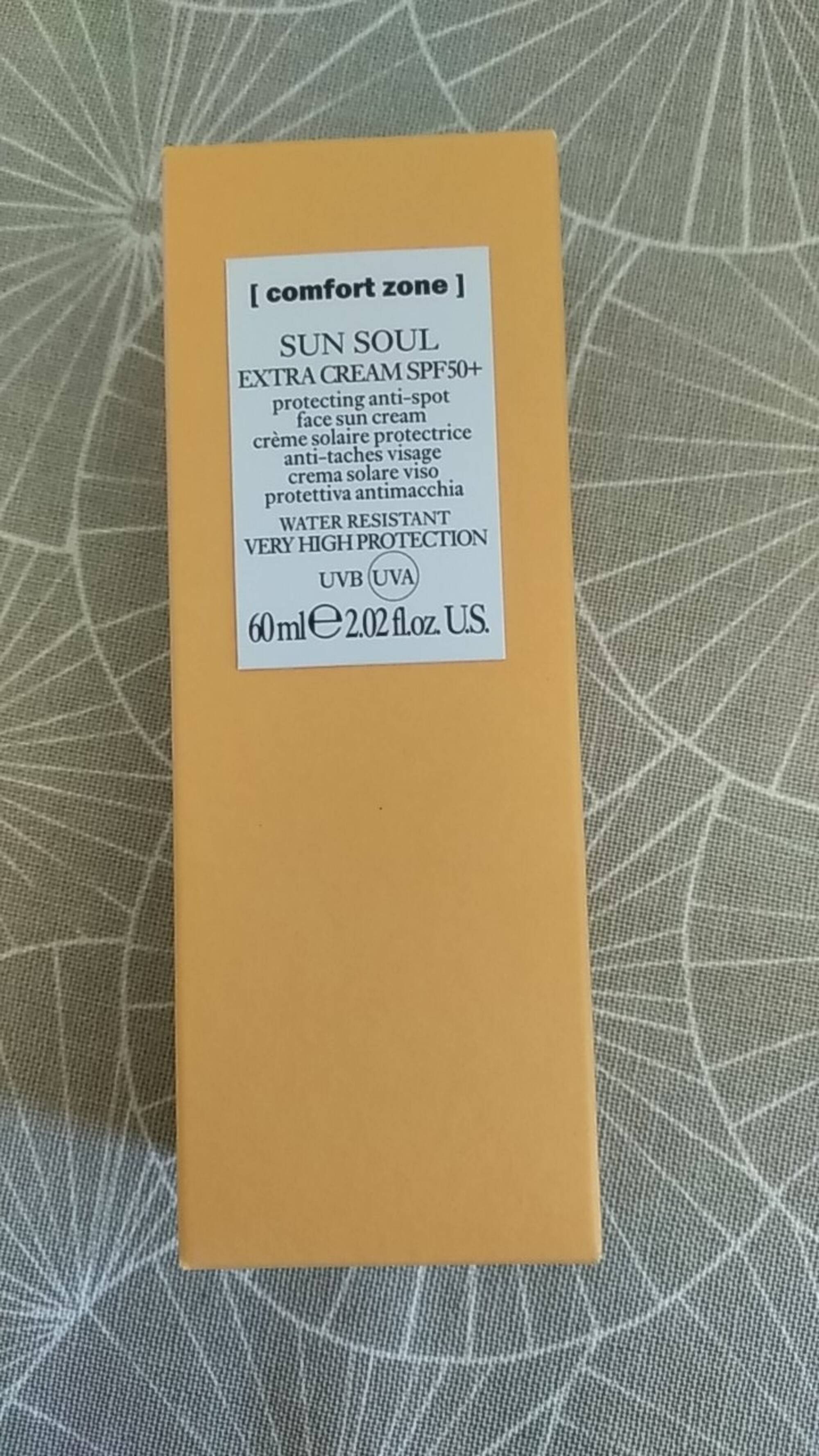COMFORT ZONE - Sun Soul extra cream SPF 50+ - Crème solaire