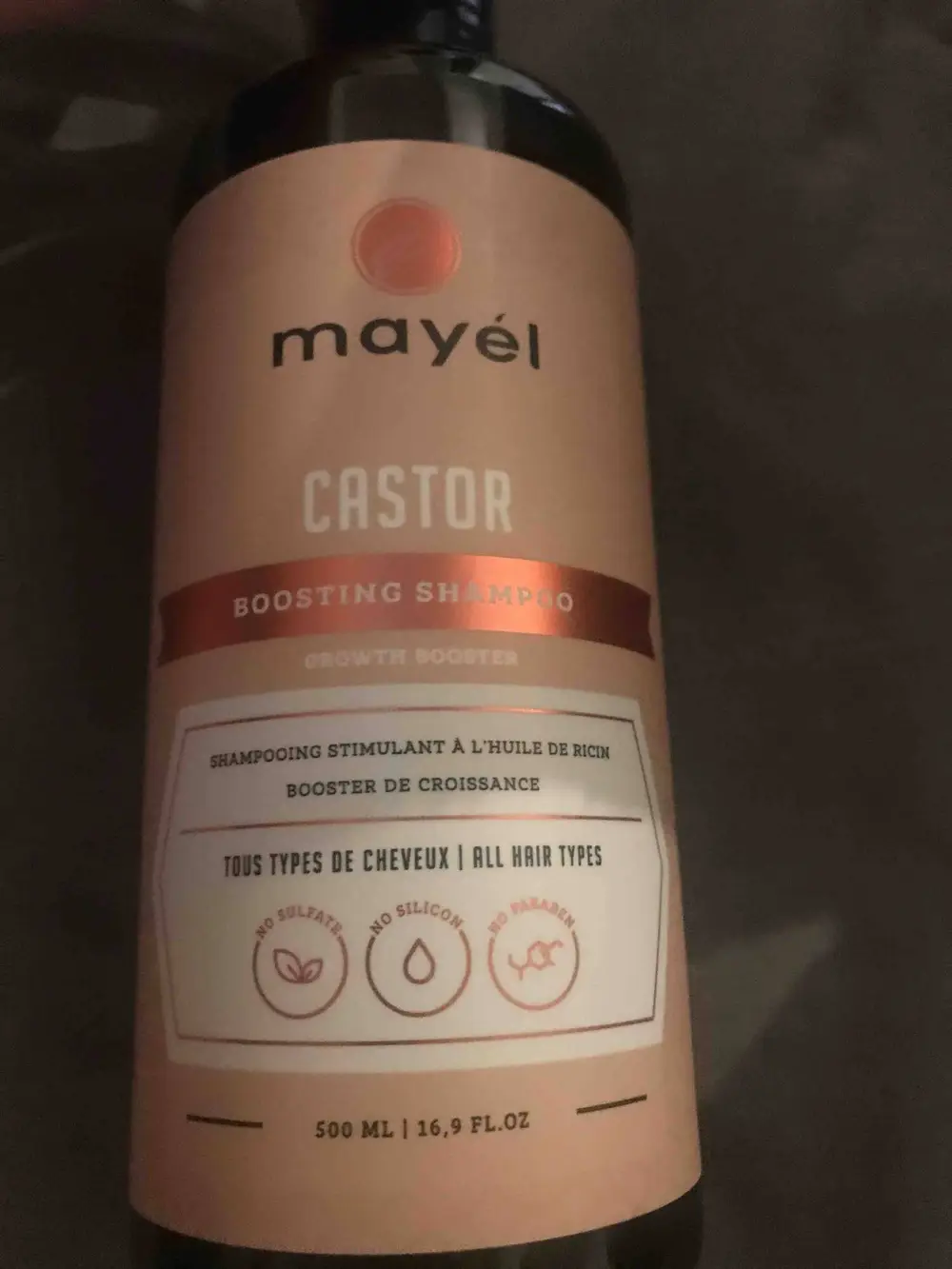 MAYEL - Castor - Shampooing stimulant à l'huile de ricin