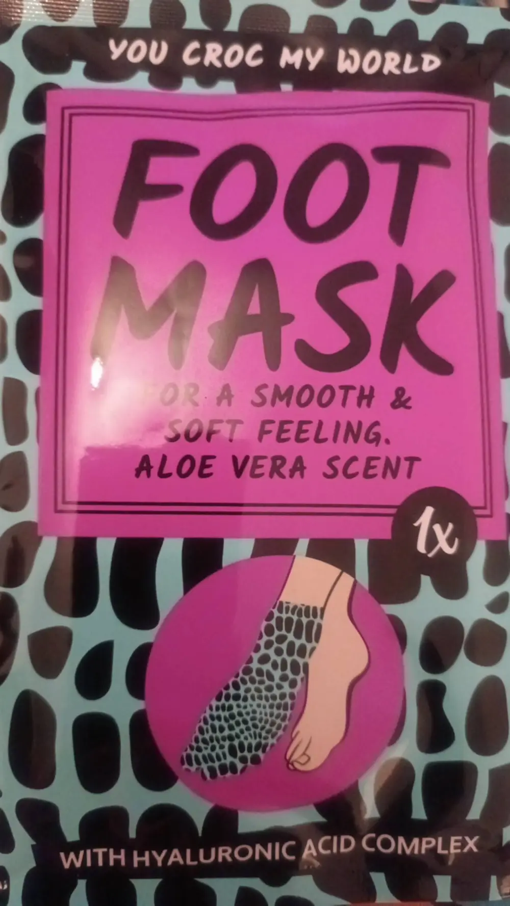 DAYES EUROPE - Foot mask 
