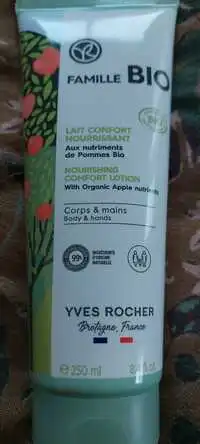 YVES ROCHER - Famille bio - Lait confort nourrissant 