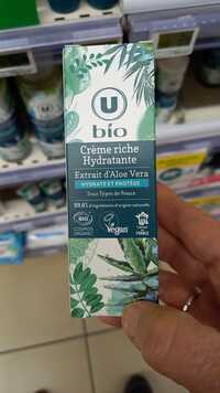 U - Crème riche hydratante bio