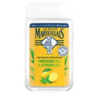 LE PETIT MARSEILLAIS - LE PETIT MARSEILLAIS Gel Douche extra doux verveine bio & citron bio LE PETIT MARSEILLAIS 250ml