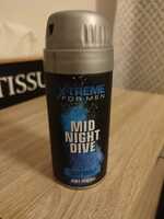 XTREME FOR MEN - Mid night dive - Déodorant & body spray 48h fresh