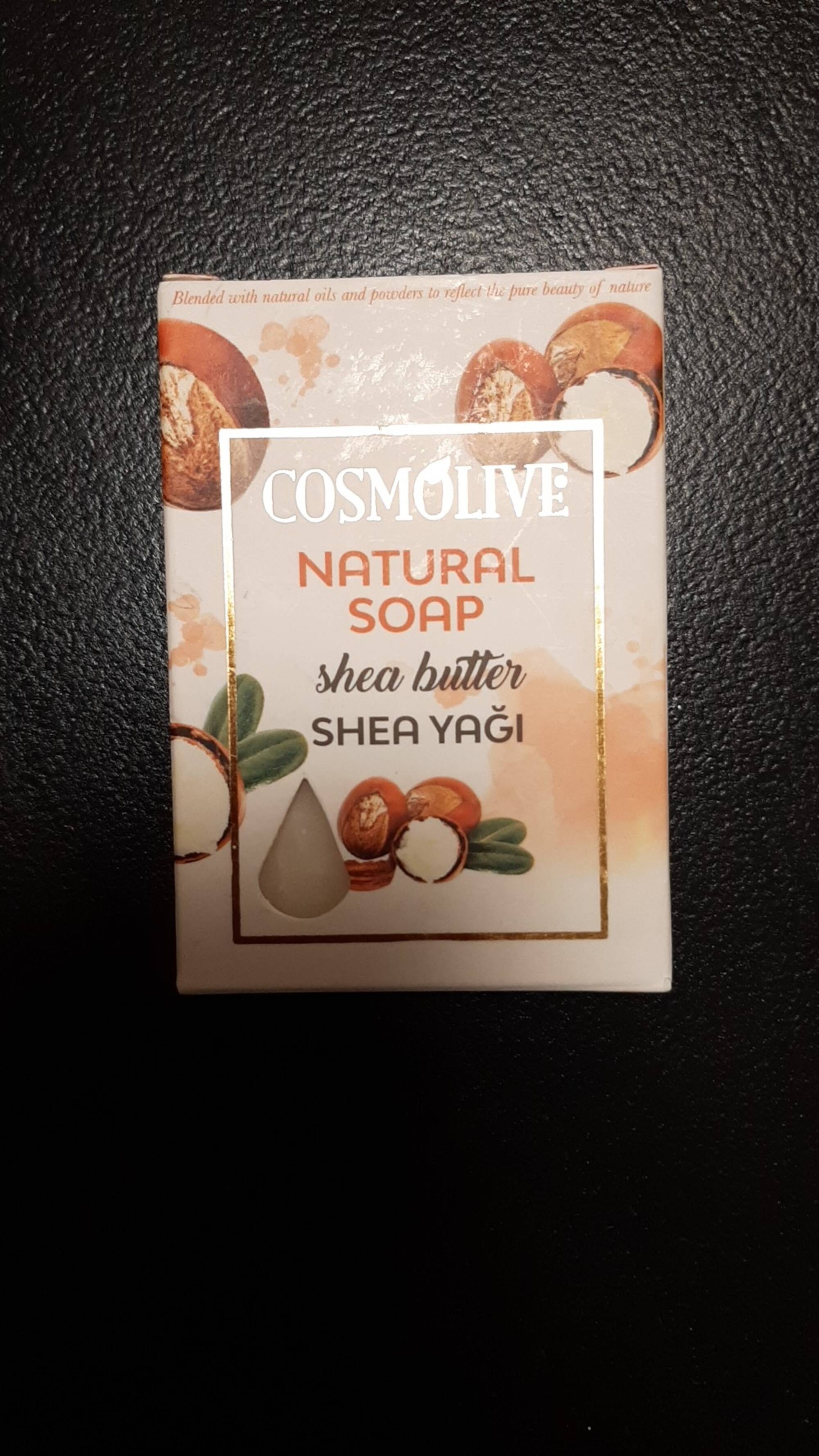 COSMOLIVE - Natural soap shea butter 