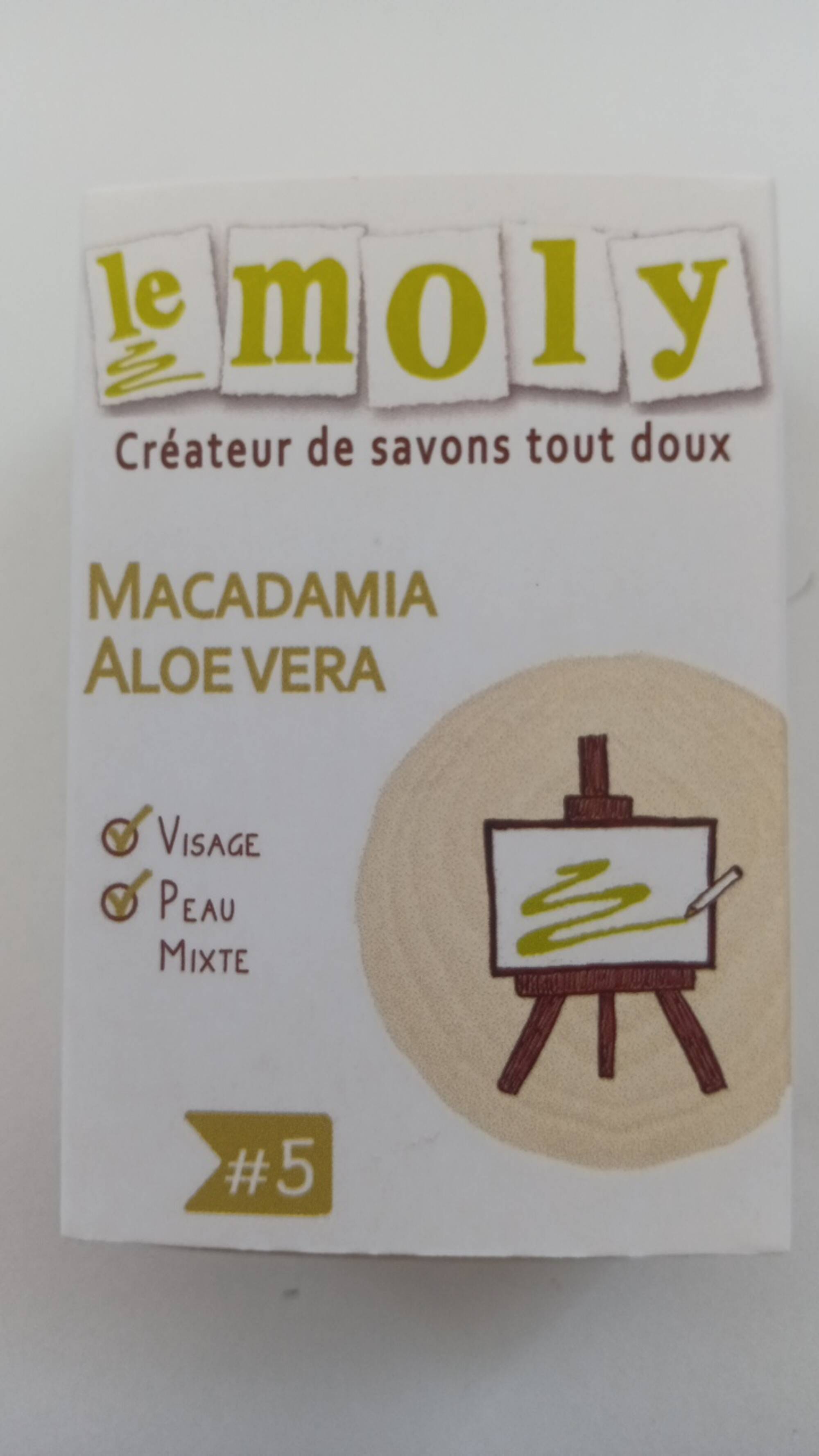 LE MOLY - Savon macadamia et aloe vera