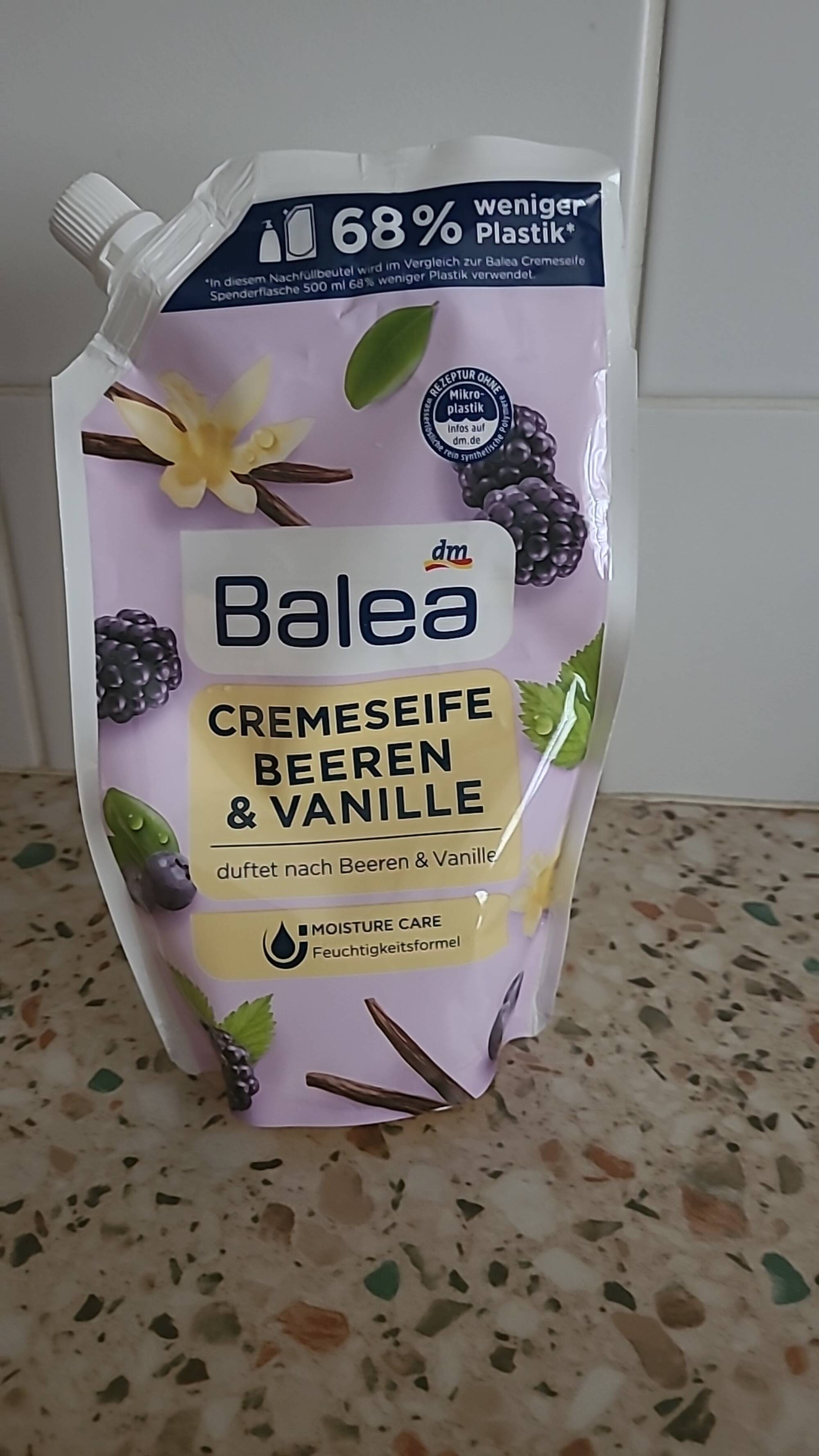 BALEA - Cremeseife beeren é vanille