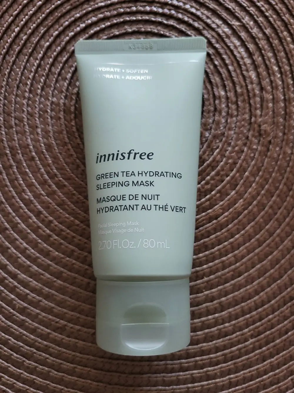 INNISFREE - Masque de nuit hydratant au thé vert