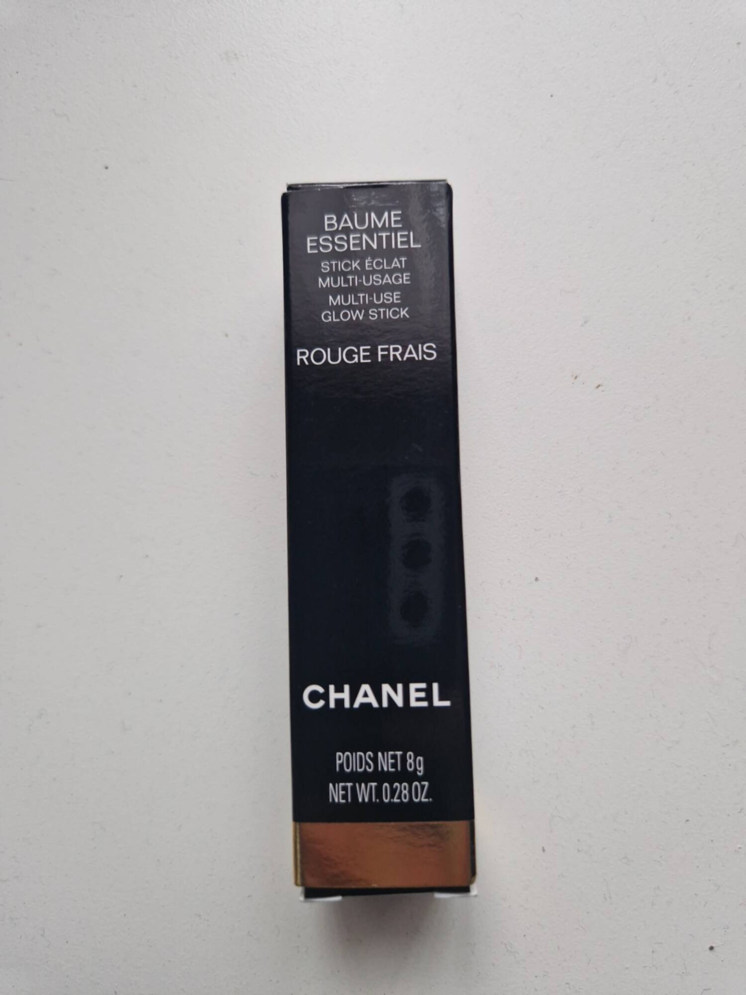 CHANEL - Baume essentiel - Stick éclat rouge frais