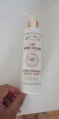 BELL'ARGAN - Lait après-solaire à l'huile d'argan bio