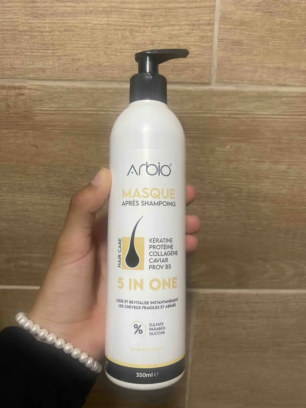 ARBIO - Masque après-shampooing 5 in one