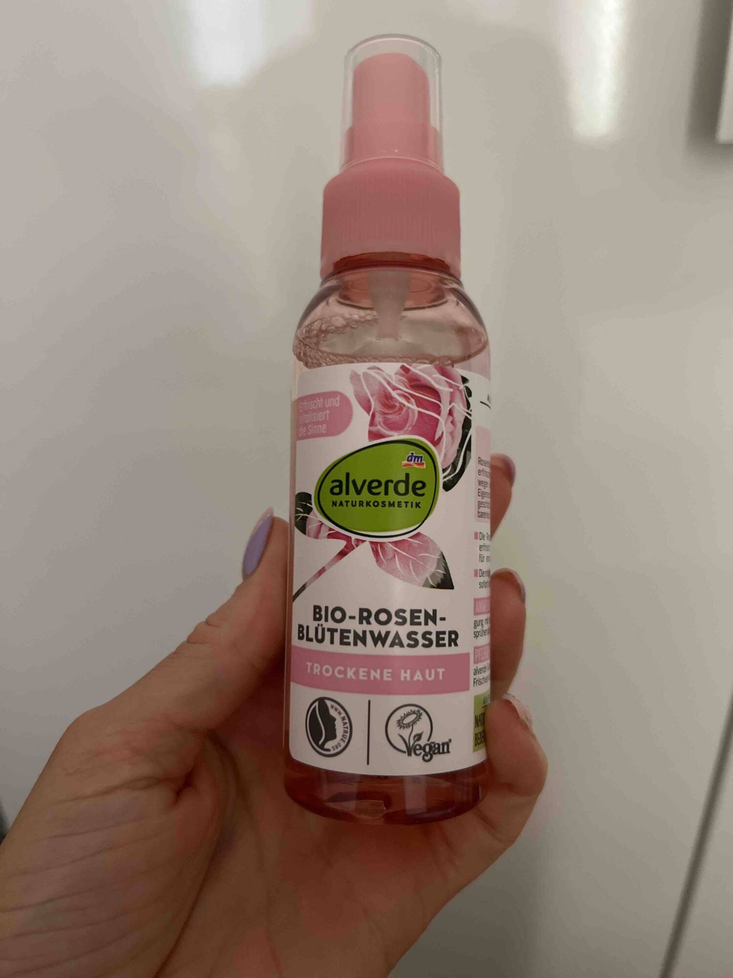 ALVERDE - Bio-rosenblütenwasser