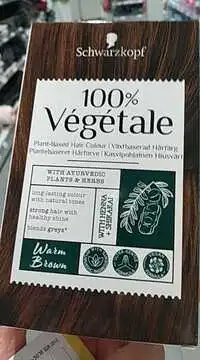 SCHWARZKOPF - 100 % végétale - plant-based hair colour