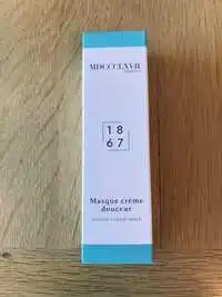 MDCCCLXVII COSMETICS - 1867 - Masque crème douceur 