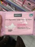 SENCE - 40 40 biodergradable facial cleansing wipes