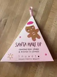 INUWET - Santa make up - Crayons yeux lèvres & rouge à lèvres