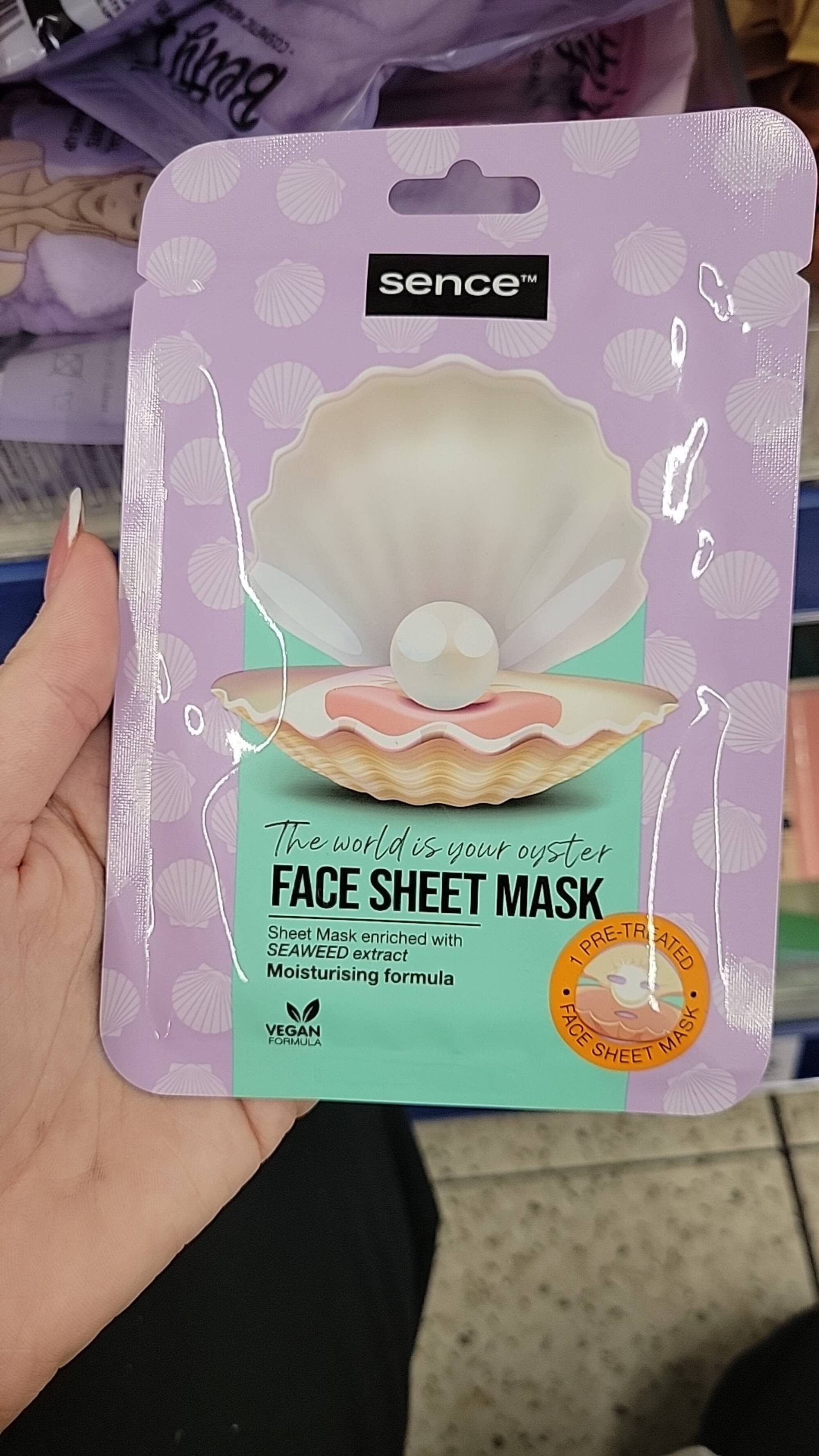 SENCE - Face sheet mask