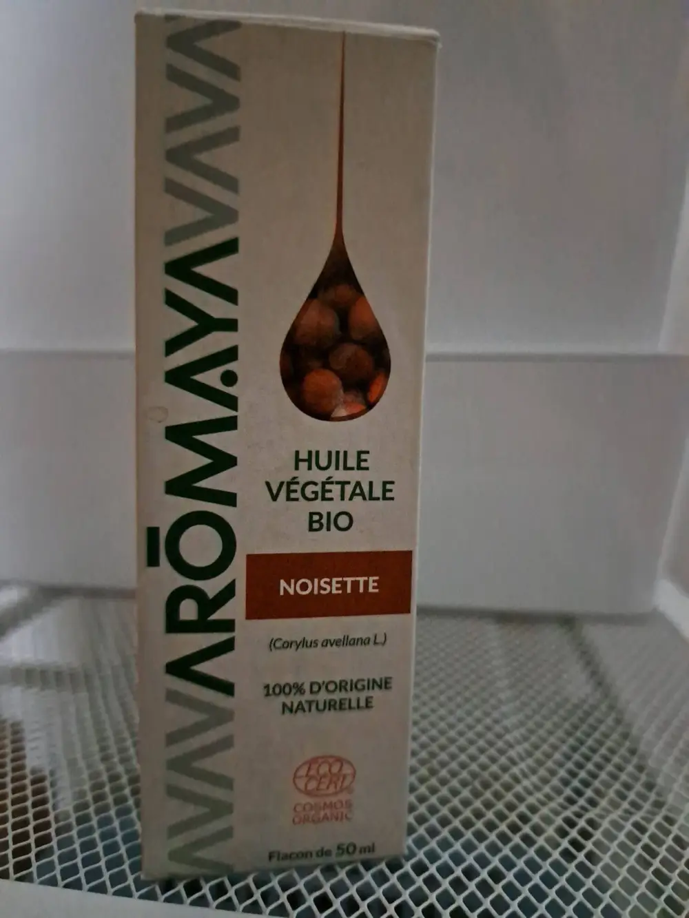 AROMAYA - Noisette - Huile végétale bio 