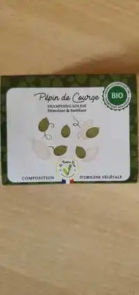 LE PEIGNE VERT - Pépin de courge - Shampoing solide