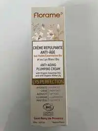 FLORAME - Crème repulpante - Anti-âge