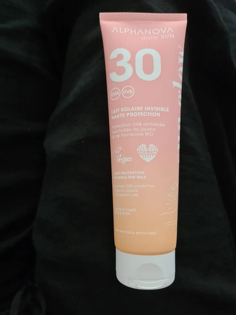 ALPHANOVA - SPF 30 - Lait solaire invisible haute protection