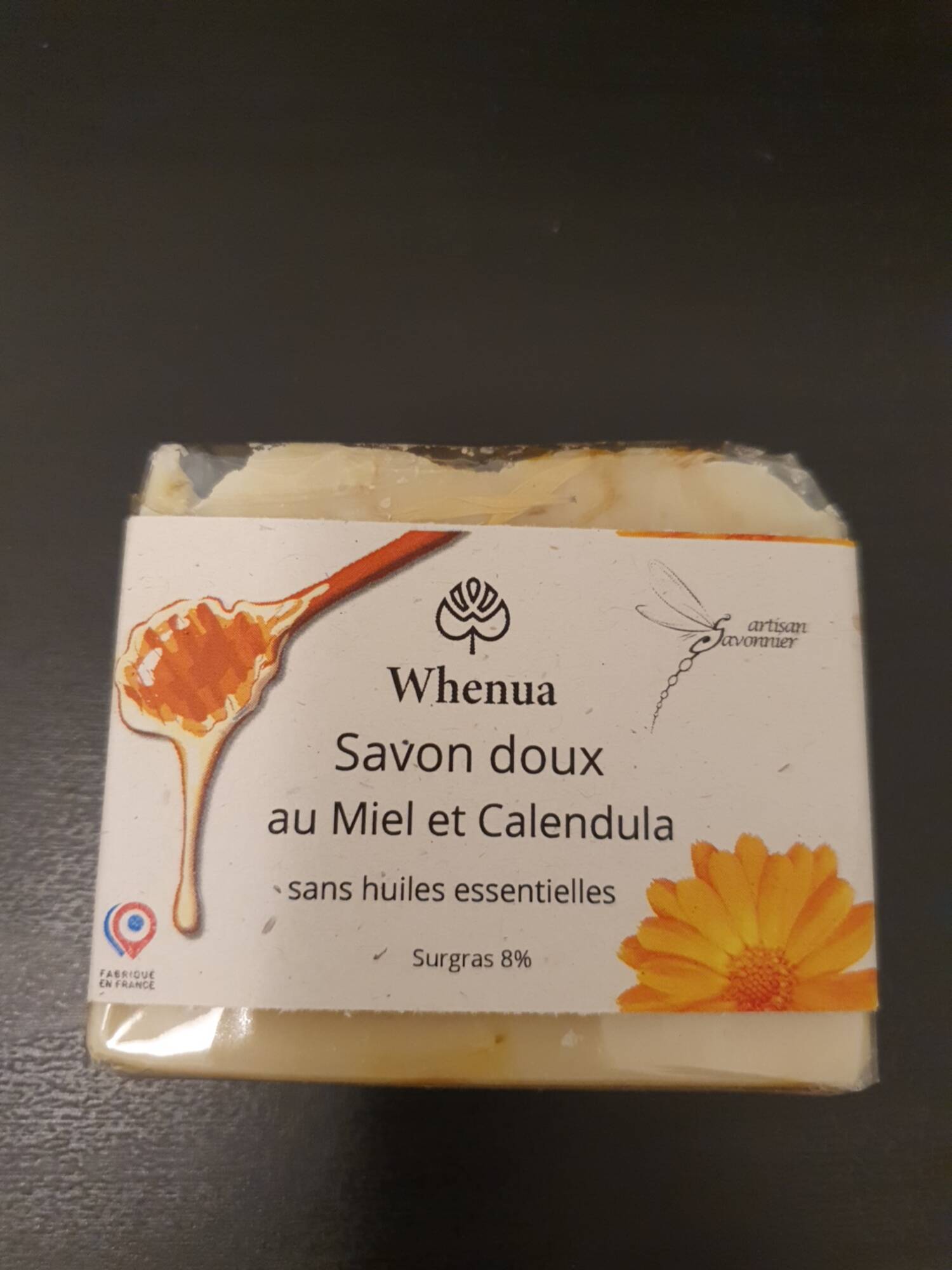 WHENUA - Savon doux miel et calendula