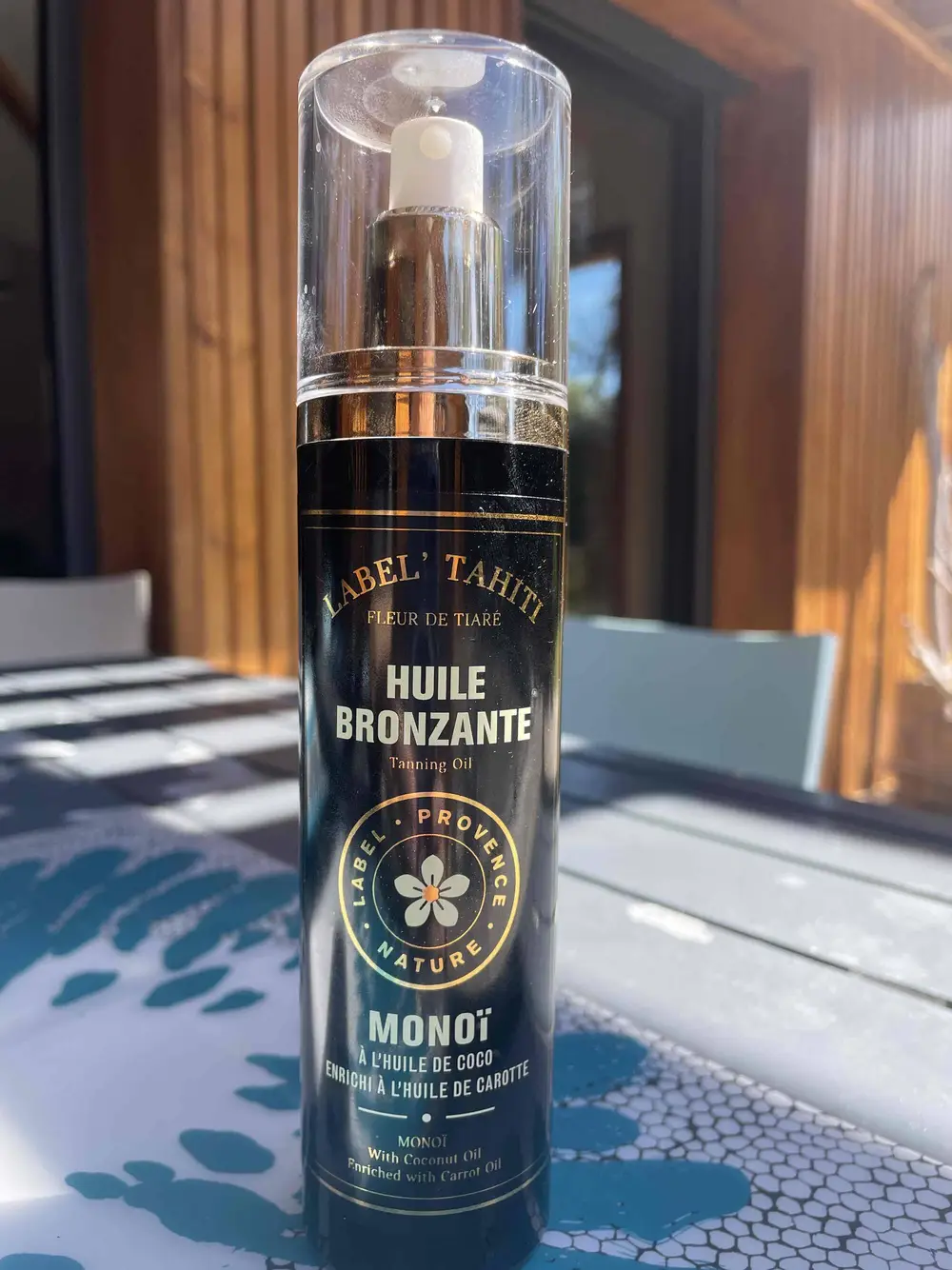 LABEL TAHITI - Huile bronzante au monoï