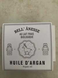 BELL'ANESSE - Savon au lait frais biologique à l'huilee d'argan
