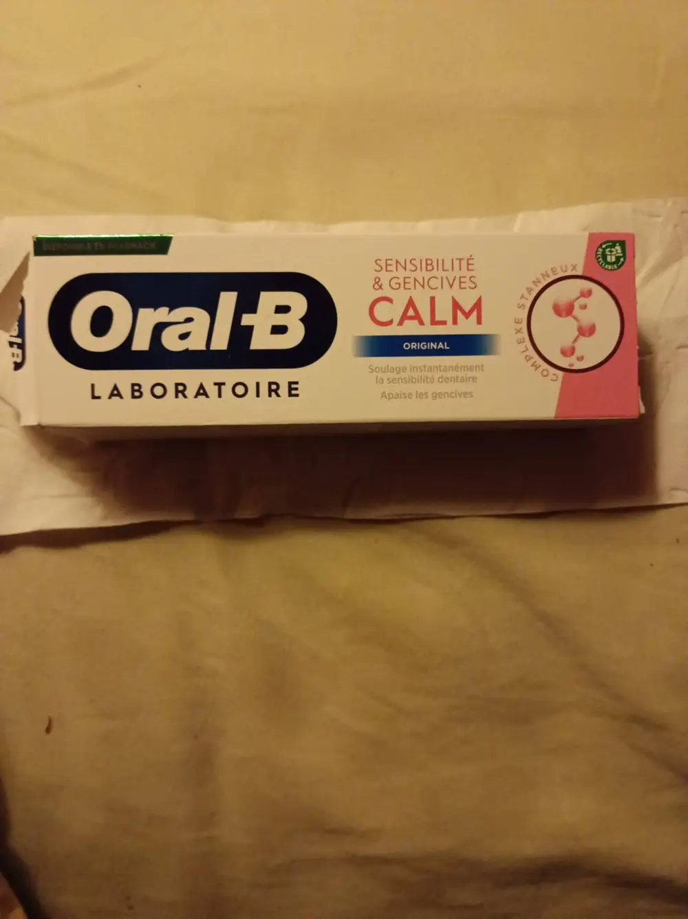 ORAL-B - Dentifrice calm sensibilité & gencives