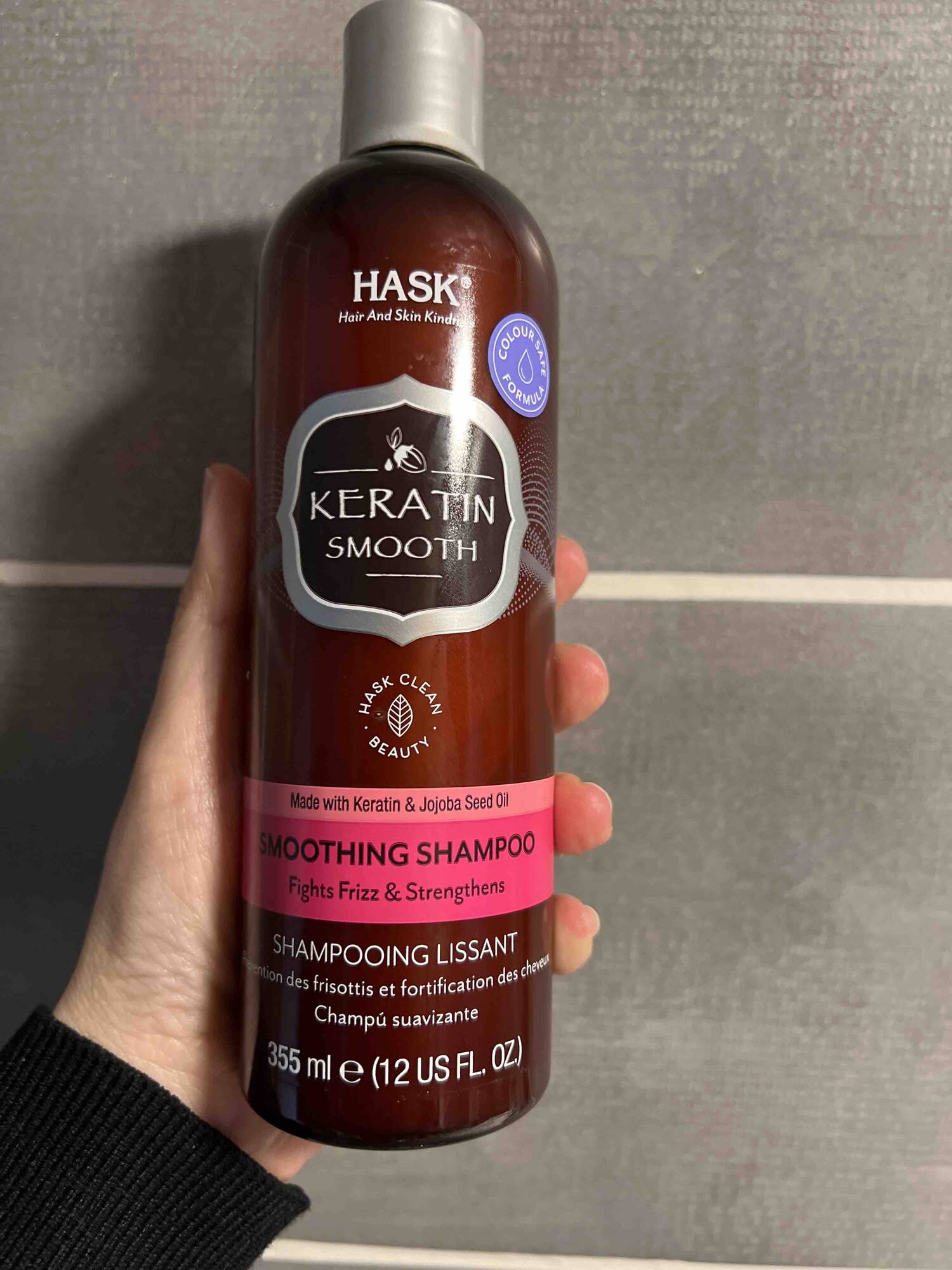 HASK - Kératin smooth - Shampooing lissant