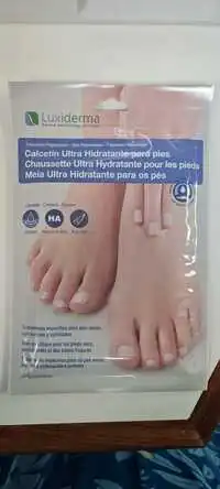 LUXIDERMA - Chaussette ultra hydratante pour les pieds