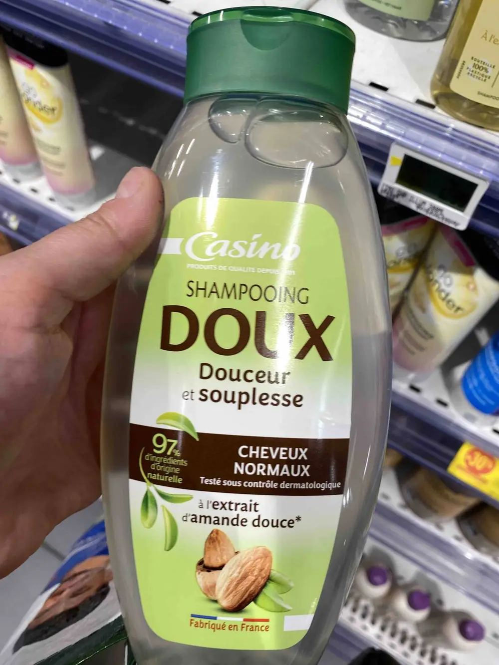 CASINO - Shampooing doux douceur et souplesse