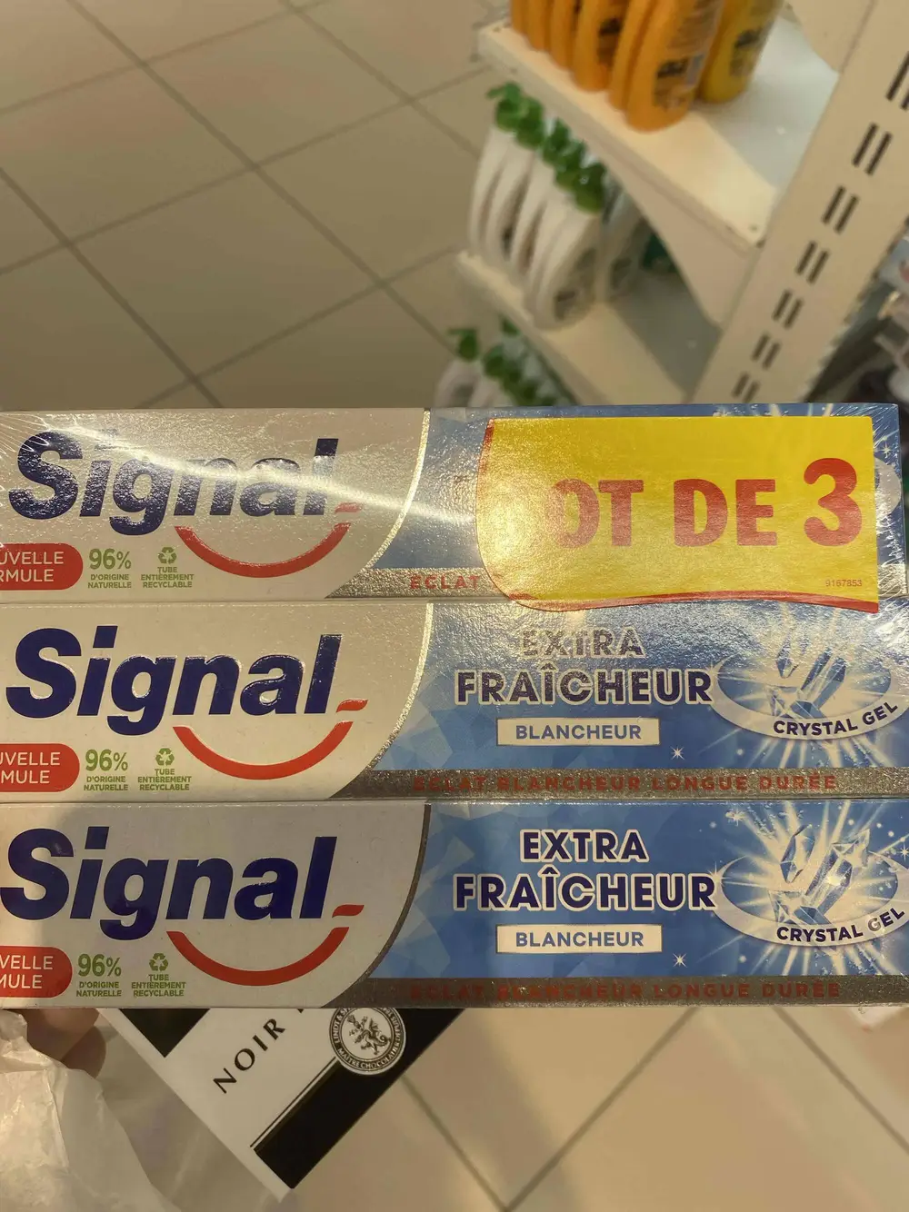 SIGNAL - Dentifrice extra fraîcheur blancheur 