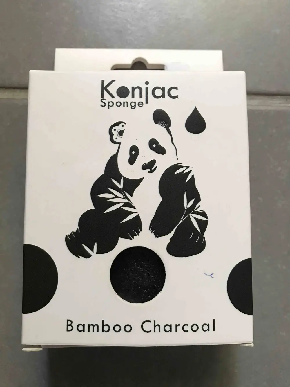 KONJAC - Bamboo charcoal