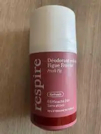 RESPIRE - Déodorant roll-on figue fraîche 