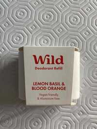 WILD - Lemon basil & blood orange - Déodorant refill