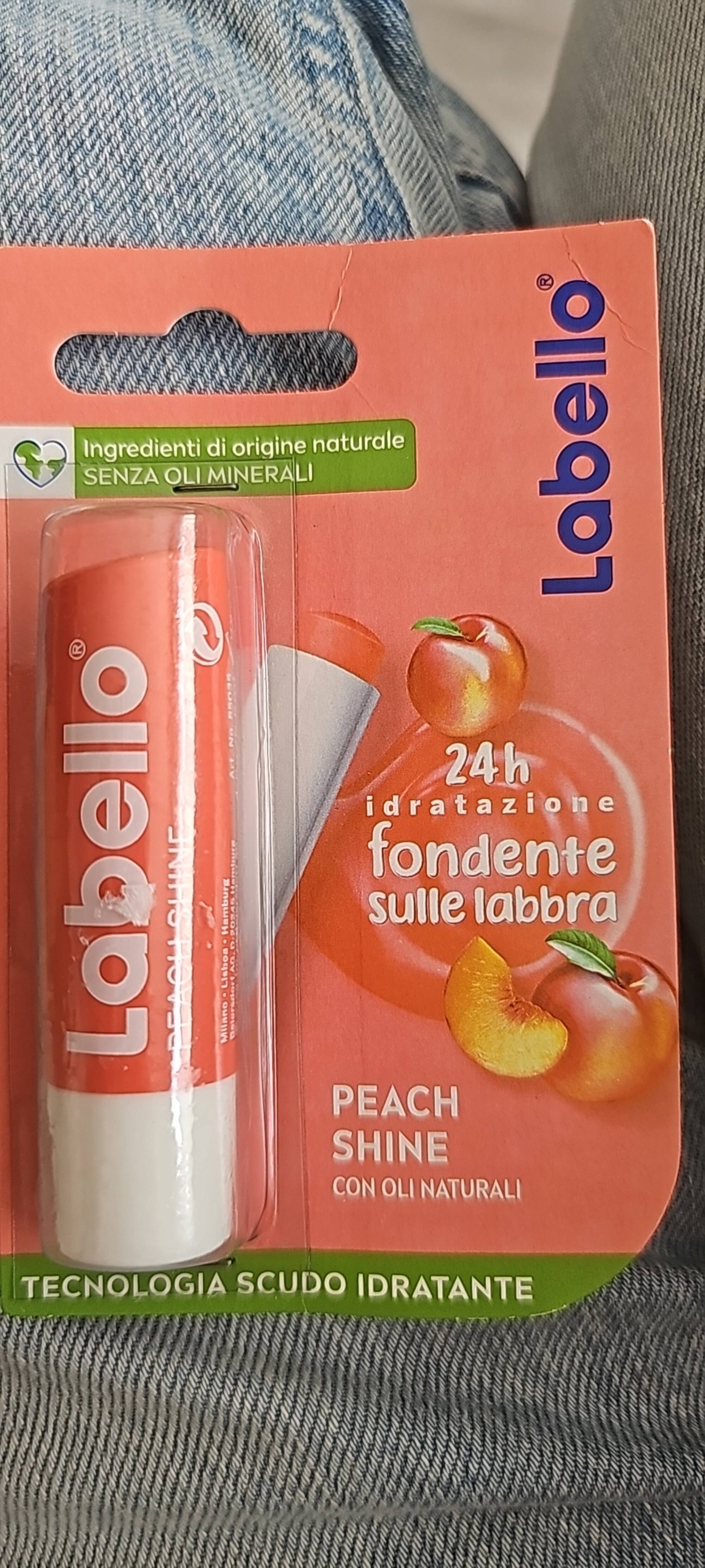 LABELLO - Peach Shine - Fondente sulle labbra