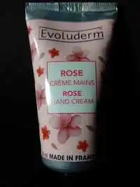 EVOLUDERM - Rose crème mains 