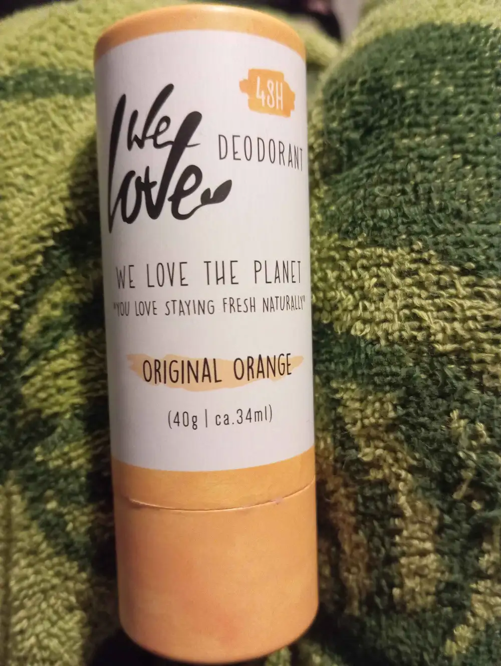 WE LOVE THE PLANET - Déodorant original orange 48H