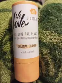 WE LOVE THE PLANET - Déodorant original orange 48H