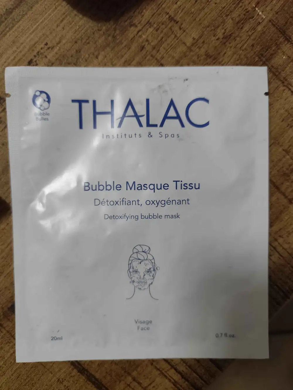 THALAC - Bubble masque tissu