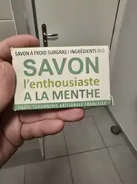 GAIIA - Savon l'enthousiaste à la menthe