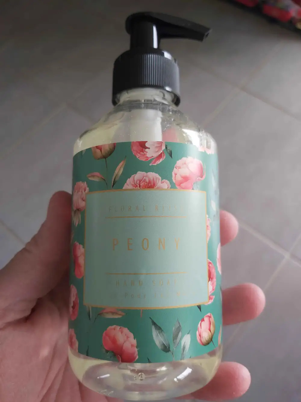 PEONY - Floral bliss - Savon pour les mains