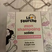 LA FOURCHE - Mon shampooing solide cheveux secs & abîmés