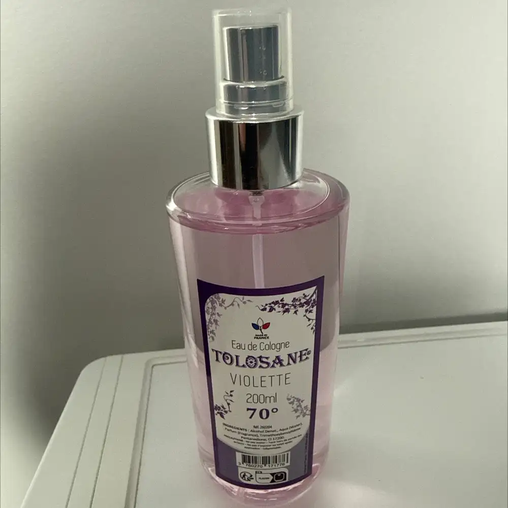 TOLOSANE - Eau de cologne violette 70°